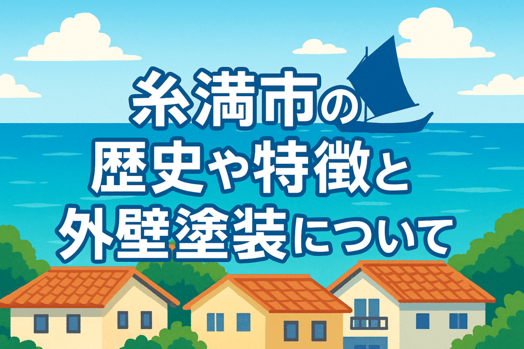 糸満市の歴史や特徴と外壁塗装について