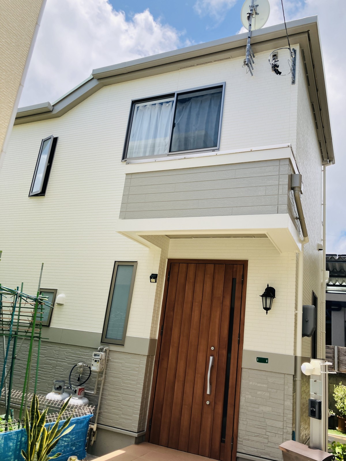 【うるま市_N様邸の外壁塗装実績】