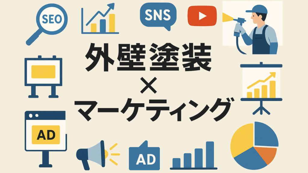 外壁塗装×マーケティング